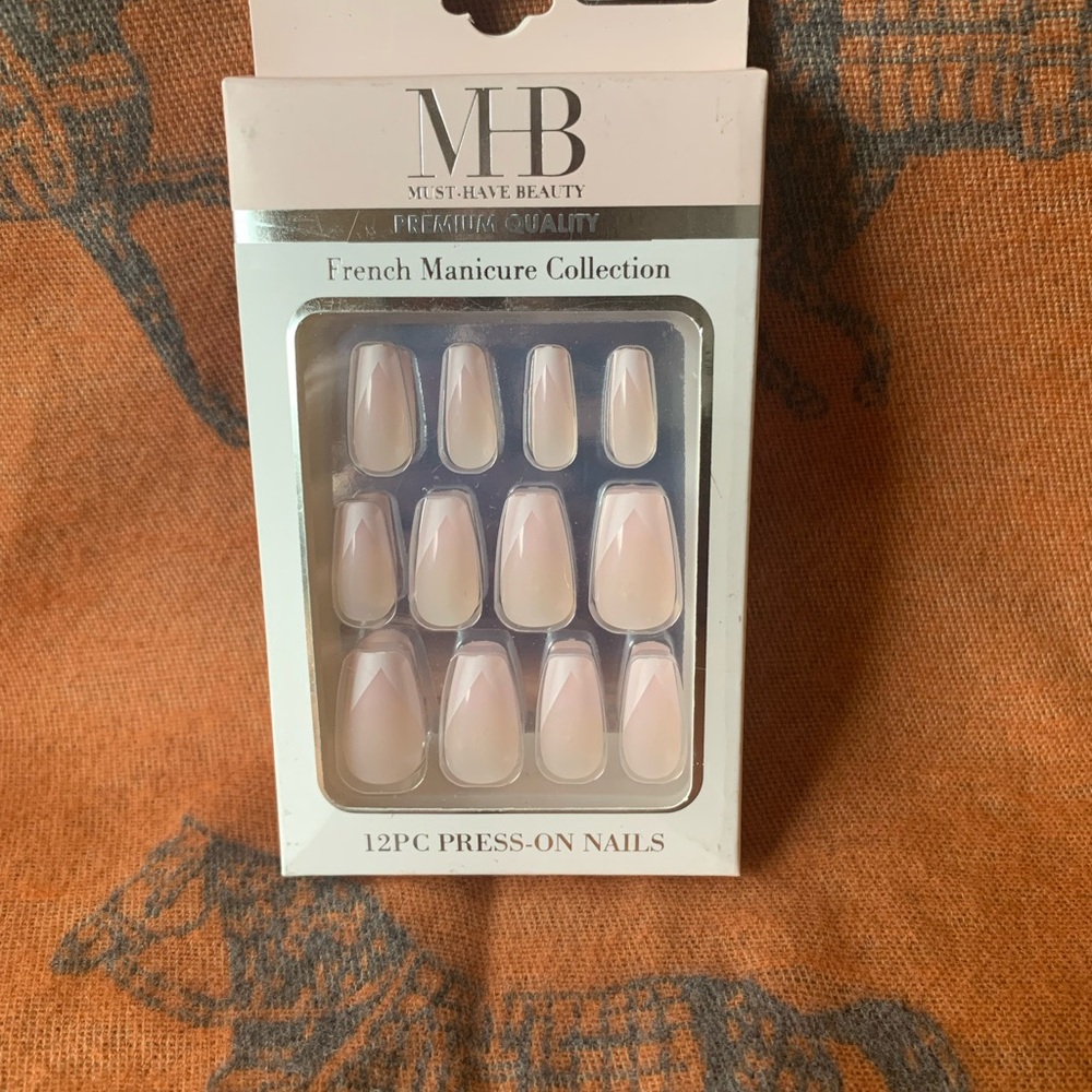 MB French Manicure Press-On Nails